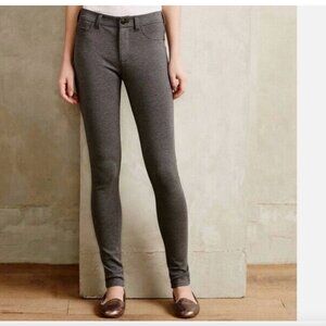 Anthropologie Pilcro and the Letterpress Serif Ponte Legging Pants Size 28